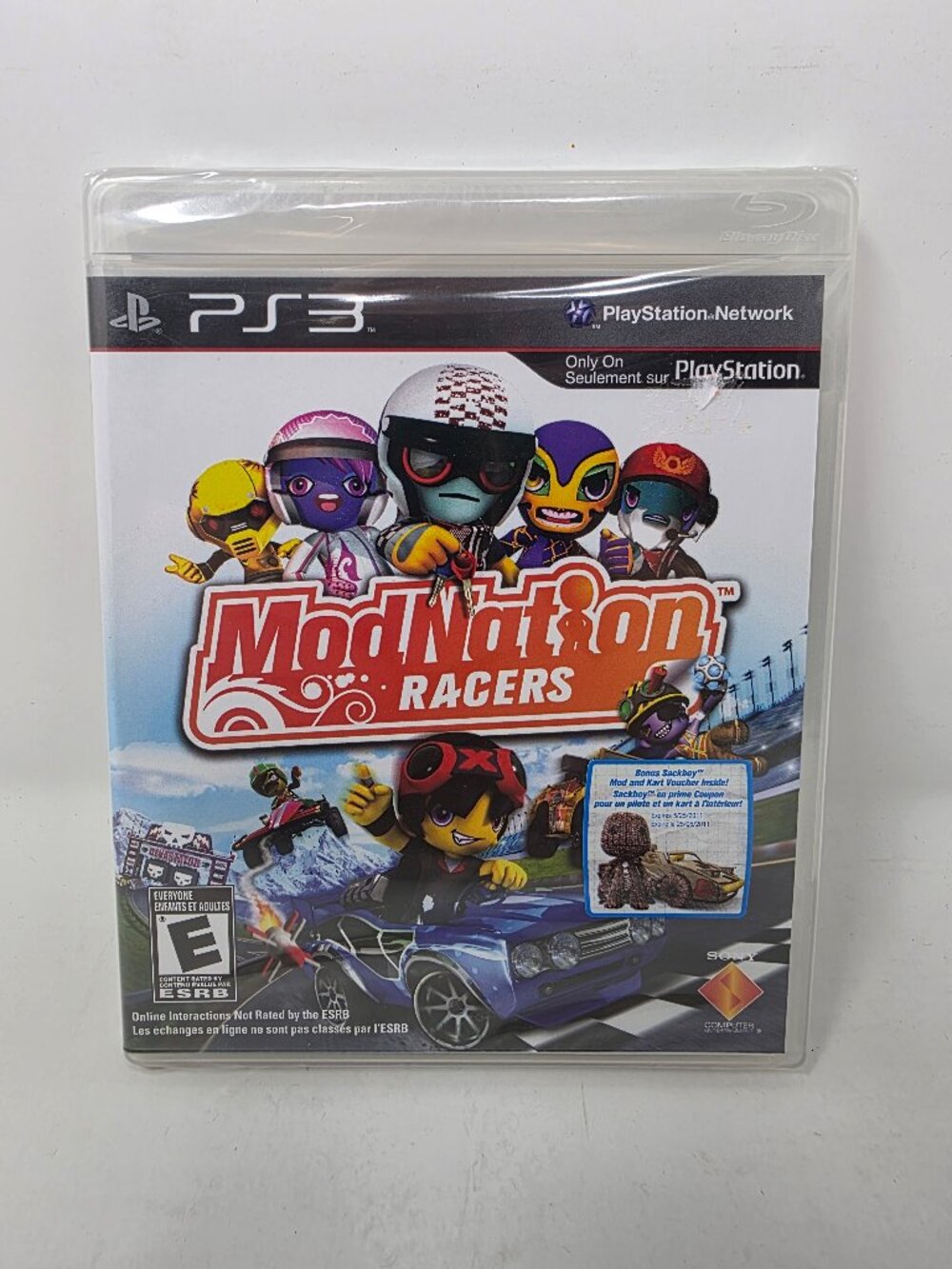 ModNation Racers PS3 Game Brand New Sealed